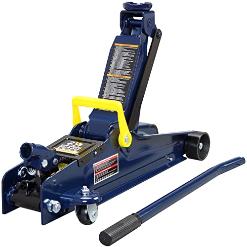 BIG RED 2.5 Ton Low Profile Hydraulic Trolley Jack Review BIG RED 2.5 Ton (5,000 lb) Low Profile Hydraulic Trolly Jack, Blue, AT825051UR