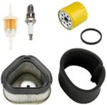 Harbot 12 083 10-S Air Filter for Kohler Command Pro CV16S CV13S CV15 CV14 CV490 CV491 CV460 CV492 CV493 CV16 CV12.5 CV13 CV430 CV11 Engine Lawn Mower Parts with Tune Up Maintenance Kit