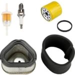 Harbot 12 083 10-S Air Filter for Kohler Command Pro CV16S CV13S CV15 CV14 CV490 CV491 CV460 CV492 CV493 CV16 CV12.5 CV13 CV430 CV11 Engine Lawn Mower Parts with Tune Up Maintenance Kit