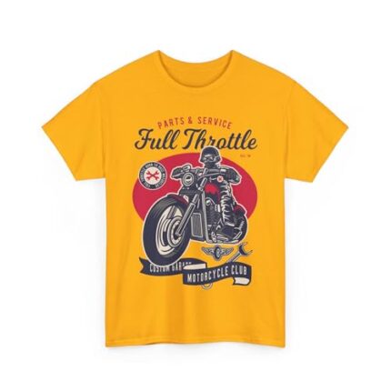 Custom Garage Motorcycle Club Truck Repair Engine Maintenance Modern Tee Forever Legendary Unisex T-Shirt Gold