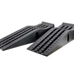 MaxxHaul 50515 6" Lift Car Ramp 6,500 Lbs Capacity Per Pair 3,250 Lbs Per Ramp, 2- Pack , Black