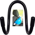 Pmsanzay Universal Over The Seat Hard Hat Rack,Hard Hat Holder Back Seat Hanger Headrest Hook - Strong & Flexible - Simple, Easy to Bend into The Needed Shape and Holds Hard hat and Vest with Ease.