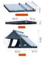 Naturnest Hardshell Roof Top Tent: Ultimate Camping Companion - Image 5