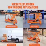 Efficiently Move Heavy Loads: VEVOR TF15 Lift Table Cart Review - Image 7