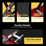 Reviewing the VIVOHOME Scissor Jack: Strong Support for Bikes - Image 4