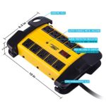 Maximize Convenience with the CRST 10-Outlet Power Strip! - Image 3