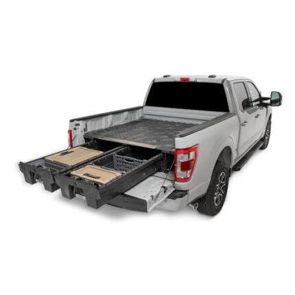 DECKED Truck Bed Storage System Includes System Accessories | Compatible w/Toyota Tundra (2022-current) 5'5"