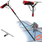 Window Cleaning Pole Photovoltaic Panel Cleaning Tool, Water Fed Pole Kit, Outdoor Window Glass Solar Panel Spray Washer Washing Equipment(10.8m/36FT)