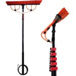 MaGiLL Cleaning Brush Water Fed Pole Kit, Solar Panel Cleaner, 3.6-11M Window and Solar Cleaning Pole Brush Window and Solar Panel Cleaning System Windows Cleaning & Washing Tool,30Ft/9M ()