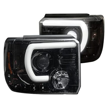 Recon Truck Accessories 264295BKCS Projector Headlights Fits GMC Sierra 1500