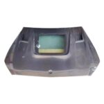 Body Kit Carbon Fiber Engine Cover Compatible for W205 C63 Transparent Hood Light Weight Bonnet Car Accessories