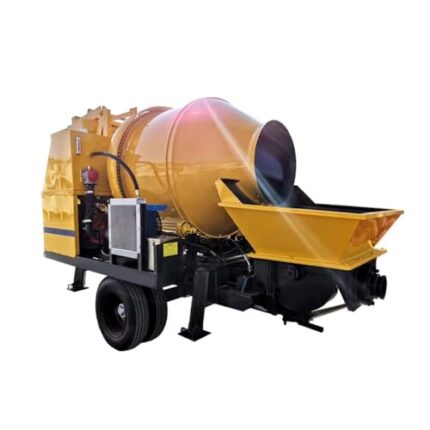 Compact Cement Pump with Powerful Diesel Engine