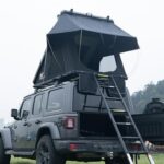 Naturnest Roof Top Tent,Hardshell Rooftop Tent Camping Overland Hard Shell Roof Top Tents for SUV Car Rooftop Tent Accessories for Camping RTT Rooftop Tent Truck Van Tent Vehicle Outdoor Tent