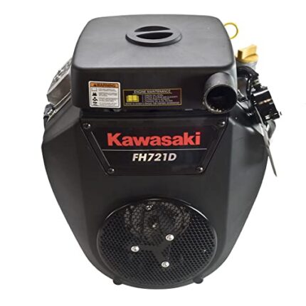 Kawasaki FH721D-S01 25hp Horizontal 1-1/8"x3.94" Shaft, Twin, Electric Start, Fits John Deere 737, 757 Engine