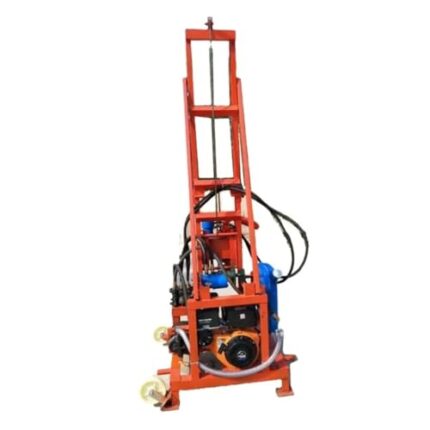 Compact & Powerful Diesel Engine Water Well Drilling Rig - Mini Mobile Machine for Efficient Drilling in Agriculture, Residential & Commercial Wells