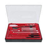 MONAQI 23pcs/set Spraying Tools Cleaning Kit Cleaning Repair Tool Kit Needle and Brush Set Auto Parts Cleaning Kit,23pcs,0.2mm/0.3mm/0.5,1mm