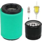 Drblawi Compatible with 22 883 01-S1 XT1 Air Filter for Cub Cadet 490-200-K072 XT1 LT 42 Parts Kohler 5400 Series Maintenance kit KS530 KS540 KS590 KS595 17-19.5hp Engine with Pre Filter 22-083-04-S