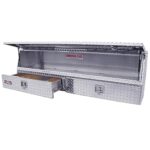 Unique Truck Accessories Tb400-96d-bd-bt High Cap.stake Bed Topsider W/bottom Drawers -black Texture Coat
