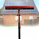 Window Cleaning Pole Window Cleaner Kit, Window Cleaning Pole Water Fed Telescopic Brush Extendable Cleaner Conservatory Roof,Cleaning Photovoltaic and Solar Panels(10.8m)