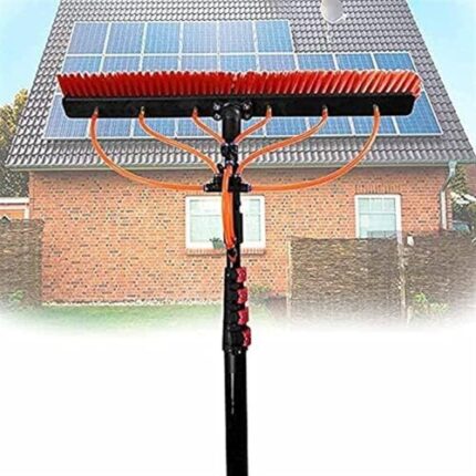 Window Cleaning Pole Window Cleaner Kit, Window Cleaning Pole Water Fed Telescopic Brush Extendable Cleaner Conservatory Roof,Cleaning Photovoltaic and Solar Panels(10.8m)