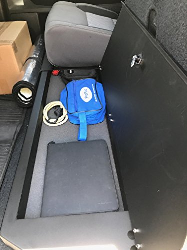 ESP Truck Accessories Locking Under Seat Storage Long Box for 2014-2021 Toyota Tundra CrewMax
