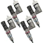 4PCS Fuel Injector 10R-7230 Fits for CAT C15 C18 Engine 390F L 395 834K Excavator
