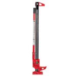 BIG RED TR6501B Torin 48" Ratcheting Off Road Utility Farm Jack, 3 Ton (6,000 lb) Capacity, Red