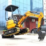 Digger 1.2Tons Electric Wheel Excavators 3.5Ton Mini Hydraulic Electric Excavator