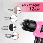 Empower Your DIY Projects: DEKOPRO Pink Cordless Drill Review - Image 5