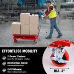 Effortless Heavy Lifting: Review of the Hydraulic Lift Table Cart - Image 4