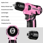 Empower Your DIY Projects: DEKOPRO Pink Cordless Drill Review - Image 4