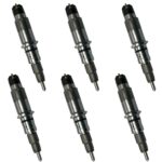 6PCS Fuel Injectors 6755-11-3100 6755113100 Fits for Komatsu SAA4D107E Engine PC170LC-11 PC210LC-10 PC210LC-11 PC240LC-11 PC290LC-11 WA270-8 WA320-7 WA320-8 WA380-7 WA380-8 Excavator