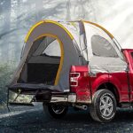 MIIKHI Truck Bed Tent Automatic Setup - Pickup Truck Camping Tents for 5.5Ft Bed for Outdoor Camping Hiking Accessories, Weatherproof 210D Oxford Cloth + Glass Fiber Truck Tailgate Awning, Gray