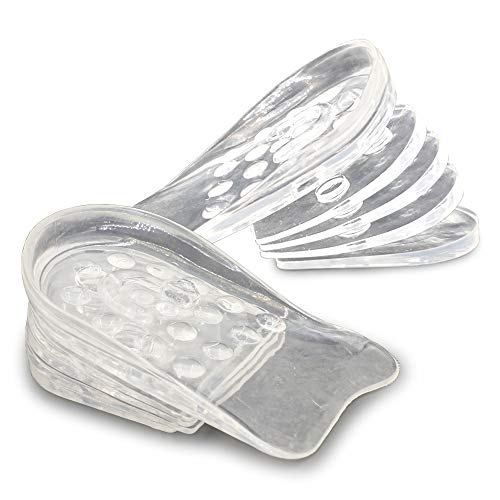 Elevate Comfort: Review of Dr.Foot Adjustable Height Insoles Dr.Foot Adjustable 5-Layer Height Increase Insoles, Silicone Heel Cushion Inserts for Men and Women, Gel Heel Lift Inserts for Leg Length Discrepancy