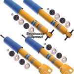 NEW BILSTEIN FRONT & REAR B8 HIGH PERFORMANCE SHOCKS FOR 97-13 CHEVY CORVETTE C5 C6, SHOCK ABSORBERS, Z06 C-5 C-6 1997 1998 1999 2000 2001 2002 2003 2004 2005 2006 2007 2008 2009 2010 2011 2012 2013