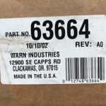 Warn Industries 63664 Truck Bed and Accessories - 02- RAM GRILLE GUARD
