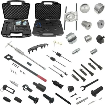 KTTOOL Engine Timing Tool Set for Jeep Chrysler 2.0T Engine 2017, Full Configuration,Engine,Gearbox, Rear Drive Unit, Transfer Case Repair Tool Set,OEM 2027100090,2035300090,20255001440
