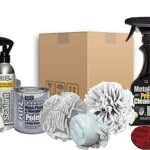 Flitz Exterior Detailers Choice Kit: Comprehensive Car Cleaning Kit, Professional Car Detailing Kit, and Effective Wheel Cleaner