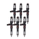 6PCS Diesel Fuel Injector Nozzle 095000-6280/6219-11-3100 Compatible With Komatsu SAA6D170 PC400-8 WA900-3 730E Engine