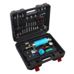 Injection Nozzle Cleaning Tool, Car Fuel System Cleaning Kit Easy Multifunction Connection for Automotive Engine Cleaning