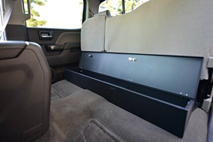 ESP Truck Accessories Under Seat Lockbox fit 2007-2018 Chevrolet Silverado/GMC Sierra Crew Cab