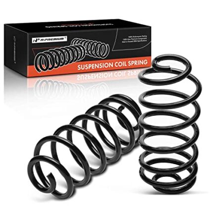 A-Premium 2PCS Rear Suspension Coil Spring Set Compatible with Chevrolet Cobalt (2005-2010), HHR (2008-2010) & Pontiac G5 (2007-2010) & Saturn Lon (2003-2005), Replace# 15938616, 22705489