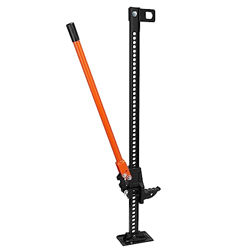 VEVOR 48” Farm Jack Review: Heavy-Duty Power for All Vehicles VEVOR Farm Jack,48" Utility High Lift Farm Jack, 7000 lbs Capacity Ratcheting Off Road Utility Jack, Heavy-Duty Farm Jack for Tractor, Truck, SUV, Bumper Lift, Orange