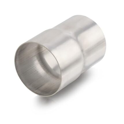 A-KARCK Stainless Steel Exhaust Adapter 2.5" ID to 2.5" OD, Engine Exhaust Pipe Reducer 3.6" Overall Length