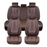 car seat covers dark brown