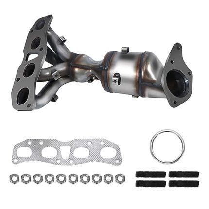 AUTO MART Catalytic Converter Compatible with Nissan Altima 2007 2008 2009 2010 2011 2012 2013 L4 2.5L Replaces 674-933 140E2-JA02E Exhaust Manifold with Gasket