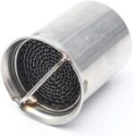 Exhaust Baffle Silencer Exhaust DB Killer Silencer Muffler Fit for 2 inch Motorcycle Exhaust Pipe