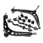 A-Premium Set of 8, Front Lower Control Arm & Bushing, Sway Bar Link, Inner & Outer Tie Rod End Assembly, Compatible with BMW E36 Series - 1992-2002 - 318i 318is 318ti 323is 325i 325is 328i Z3, RWD
