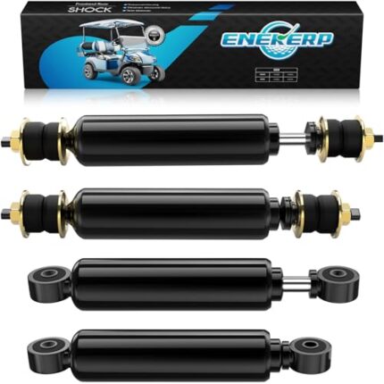 Enekerp Club Car Front and Rear Shock Absorbers Kit, Golf Cart Shocks Fit Club Car DS (1988-UP) Gas&Electric, Precedent (2004-UP) Gas&Electric Models, Set of 4, OEM# 1014235 1014236