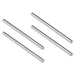 LT Easiyl 4Pcs Model Car Suspension Pins Hardened Steel Lower Inner Suspensions Pins Compatible with Tra-xxas 8941 Wheel Fixing Position 4x64mm